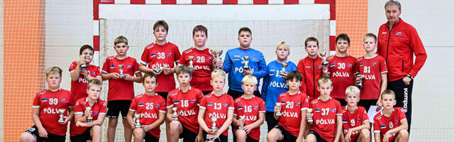 Aruküla SK on 2025 karikavõitja noormeeste U11 käsipallis, Põlva teine