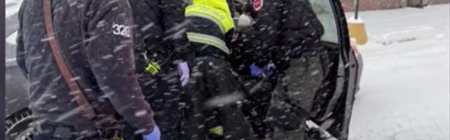 Tuletõrjujad aitasid toidukoha parklas beebi ilmale