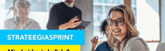 4 praktilist töötuba: mida saavutatakse strateegiasprindiga?