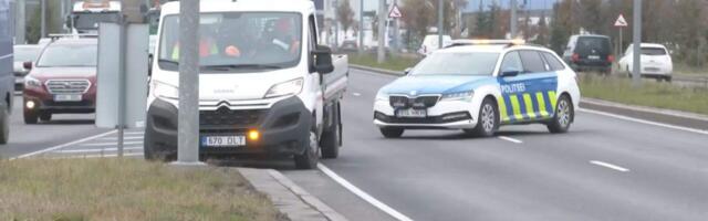 Ülemiste tunnelis põhjustas veoauto õnnetuse