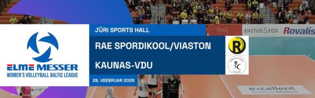 TÄISPIKKUSES | Vaata uuesti RAE Spordikool/VIASTON - Kaunas VDU kohtumist!
