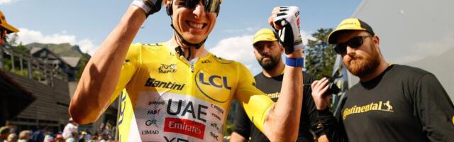 Pogačar võitis tänavusel Tour de France`il juba kolmanda etapi