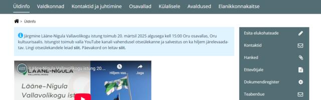 Lääne-Nigula saab uue ülesehitusega kodulehe