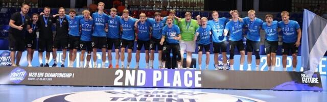 U-20 käsipallikoondis täitis EM-il eesmärgi: hõbe oli sihikindla töö vili