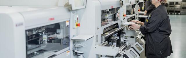 Elektroonikaettevõte Ouman Estonia avas uue tootmisliini