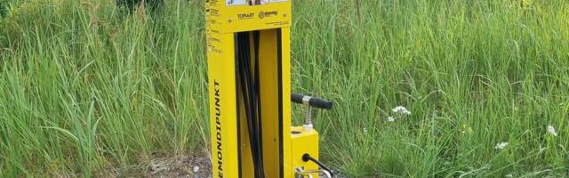 Saku valla kergliiklusteede äärde paigaldati viis iseteeninduslikku jalgrataste hooldusjaama