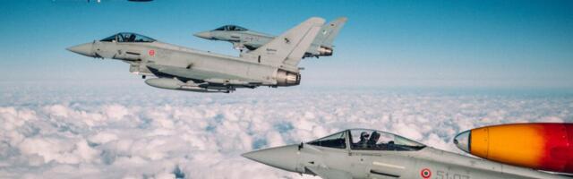 Liitlaste lennuvahendid harjutavad Eesti õhuruumis