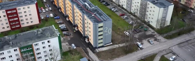 Jõhvis suudeti üks kortermaja korda teha