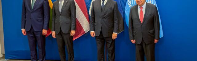 President Karis kohtumisel ÜRO peasekretäriga: Ukraina viljaeksporti blokeeriv Venemaa käitub Mustal merel nagu piraat