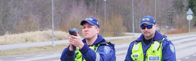 Politsei: anna teada, kus oled märganud kihutavaid juhte