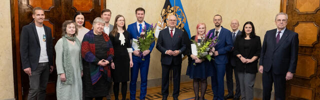 Presidendi hariduspreemia pälvisid Liis-Marii Roosnupp ja Eerik Säre