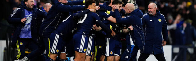 Kolmanda lisaminuti kauglöök viis Šotimaa pea 30-aastase pausi järel MM-ile