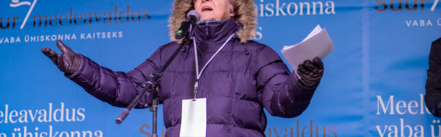 MEELEAVALDUS ⟩ Malle Pärn: rahvas ei tohi vait olla, kui temast teerulliga üle sõidetakse!