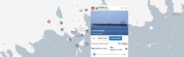 Eesti merevägi pidas kinni Vene varilaevastiku laeva
