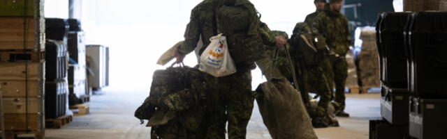 Reservväelased saabusid õppusele Kevadtorm