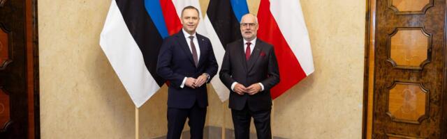 President Karis: ühised katsumused ELi piiridel on Eestit ja Poolat liitnud