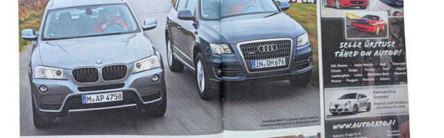 Vanast Autolehest. Miks osteti BMW X3 ja Audi Q5 käsikäigukastiga?