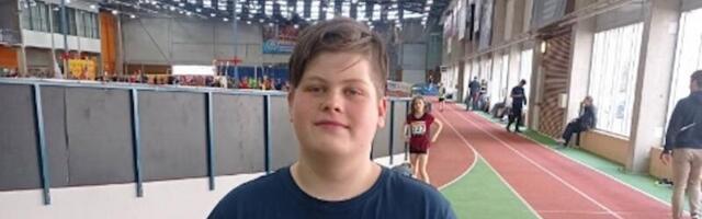 Kõmsi algkooli spordipoiss tegi TV10 Olümpiastardi võistlusel tubli etteaste