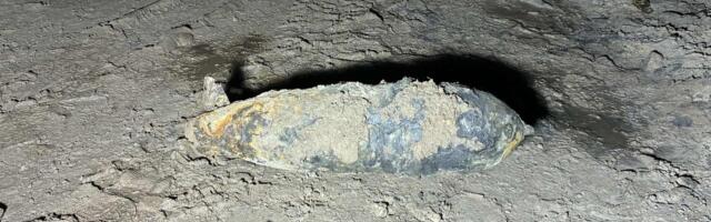 FOTO | Pärnu rannarajoonist leiti hoone ehitustööde käigus lennukipomm