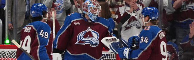 Heas hoos Colorado kümnes võit järjest tuli nullimänguga