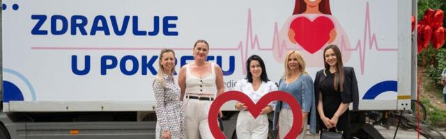 ZDRAVLJE U POKRETU: Više stotina građana obavilo besplatne preventivne preglede srca