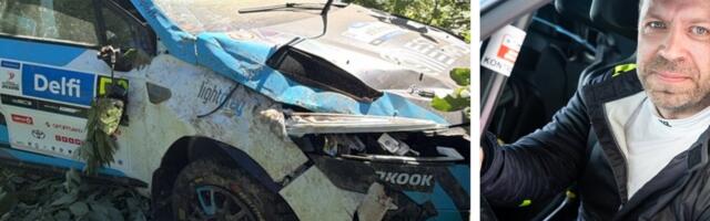 Priit Koiki Rally Estonia lõppes testikatsel üle katuse rullumisega. „Pole ammu nii pettunud olnud“