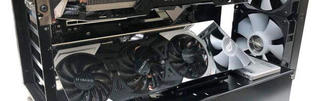 GPU mirror lets you watch your RTX 5090 melt in real time without straining your neck — blocks the other PCIe slots on your motherboard, though