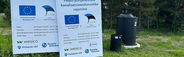 Kauksi uus veevärk alustab tööd plaanitust väiksema koormusega
