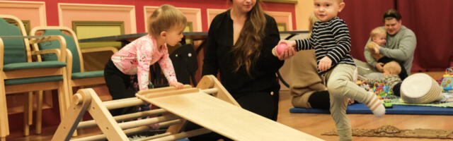 NUNNU GALERII | Väikelaste mänguhommikud Kõrgessaares toovad kokku pisikesed üle Hiiumaa