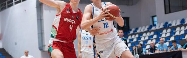 Eesti U18 korvpallikoondis jätkab EM-il täiseduga