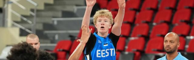 Võiduta jätkav Eesti U16 korvpallikoondis kaotas EM-il Saksamaale