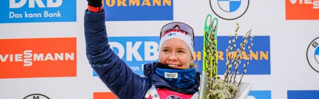 Soome laskesuusatäht Minkkinen võistleb Otepääl nagu kodupubliku ees_ olin juba eile väga üllatunud 