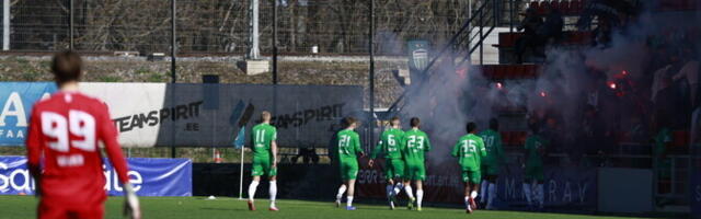 Levadia lõi Premium liigas Florale neli vastuseta jäänud väravat