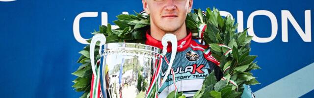 Eesti kardisõitja Markus Kajak teenis EM-etapil teise koha