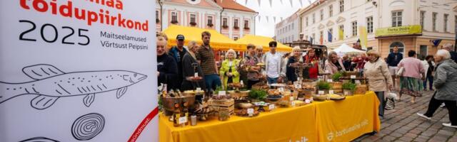 Tartumaa väiketootjad esitlevad Eesti toidupiirkonna maitseid festivalil „Maitsev Eesti“