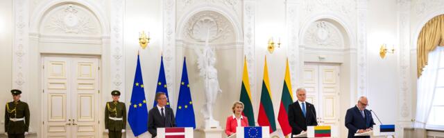 Leyen: Euroopa Liit on Ukraina sõja algusest alates soovinud rahu