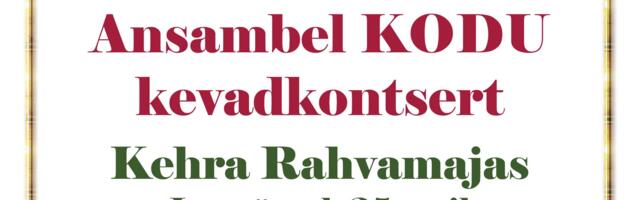 Ansambel Kodu kevadkontsert