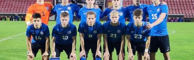 Eesti jalgpallinoored viigistasid EM-valikmängus Portugaliga