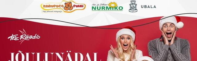 Suur jõulukinkide jagamise nädal Tre Raadios!