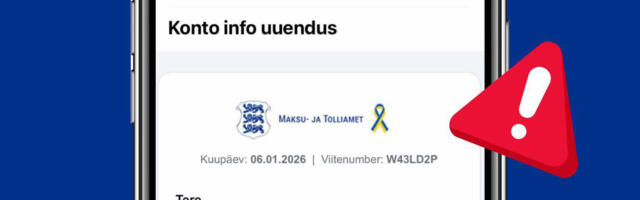 Maksu- ja tolliameti nimel levivad taas petukirjad