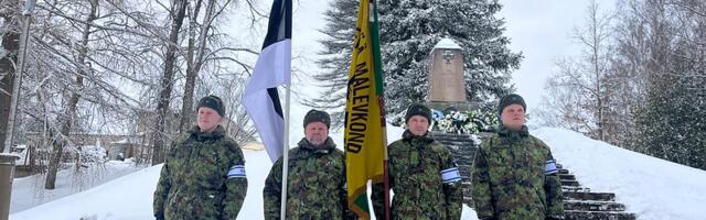 Eesti Vabariigi aastapäeval asetati pärjad Otepää Vabadussambale