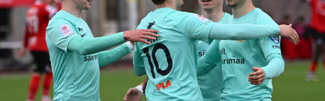 FC Kuressaare teenis Narvas võidulisa, Vaprus sai viigipunkti