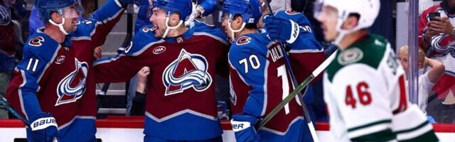 Colorado Avalanche jätkab Stanley karikasarjas eksimatult