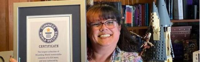 Naisel on maailma suurim Harry Potteri kollektsioon