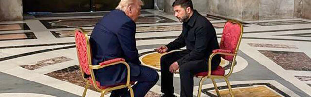 Trump ja Zelenski kohtusid Vatikanis, see oli rohkem sümboolne