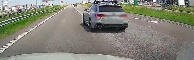 GEENIUS | Laagris 258 km/h sõitnud Audi RS 6 kiirus tuvastati teise auto pardakaamera abil