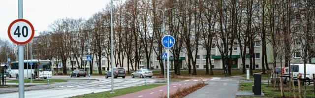 Улицу Варраку в Таллинне открыли для движения после ремонта