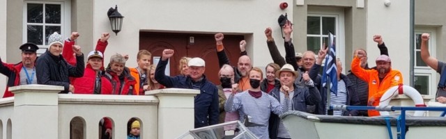 FOTOD | Salmistu ja Valkla rannarahva enneolematu meeleavaldus Kuusalu vallavõimude vastu