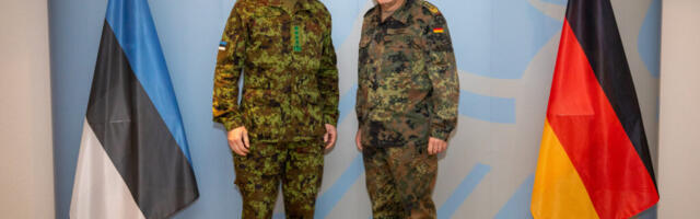 Kaitseväe juhataja külastas oma Saksa kolleegi