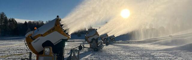 Otepääl käivitati lumekahurid